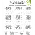 Hispanic Heritage Month Activities Worksheet | Woo! Jr. Kids Activities | Hispanic Heritage Month Printable Worksheets