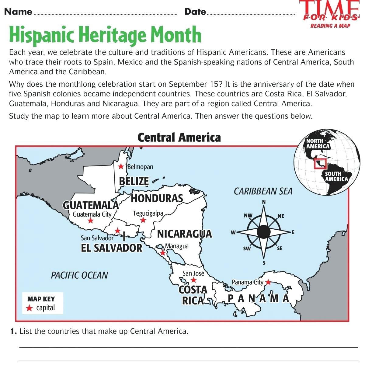 Hispanic Heritage Month Worksheets Heritage Month Poster Hispanic | Hispanic Heritage Month Printable Worksheets