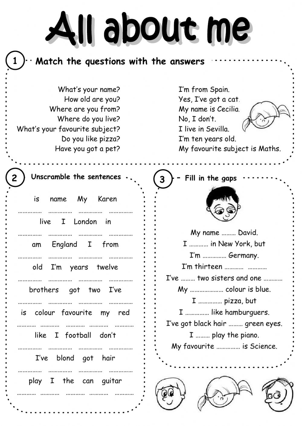 activities for students to introduce themselves