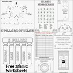 Karima's Crafts: Islamic Placemat And Worksheets   30 Days Of | Ramadan Worksheets Printables