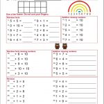 Kids : Multiplication Facts Worksheets From The Teachers Guide | Rainbow Facts Worksheets Printable