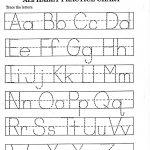 Kindergarten Alphabet Worksheets Printable | Alphabet And Numbers | Free Printable Alphabet Worksheets For Grade 1