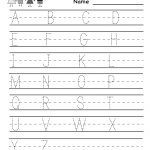 Kindergarten Handwriting Practice Worksheet Printable | Handwriting Names Printable Worksheets