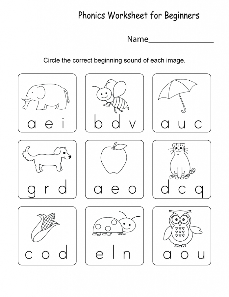 Kindergarten Phonics | Educational Coloring Pages | English | Kindergarten Worksheets Free Printables Phonics