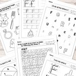 Letter F Worksheets   Alphabet Series   Easy Peasy Learners | Printable Alphabet Worksheets