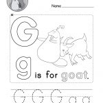 Letter G Alphabet Activity Worksheet   Doozy Moo | Letter G Printable Worksheets