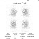 Lewis And Clark Word Search   Wordmint | Lewis And Clark Printable Worksheets