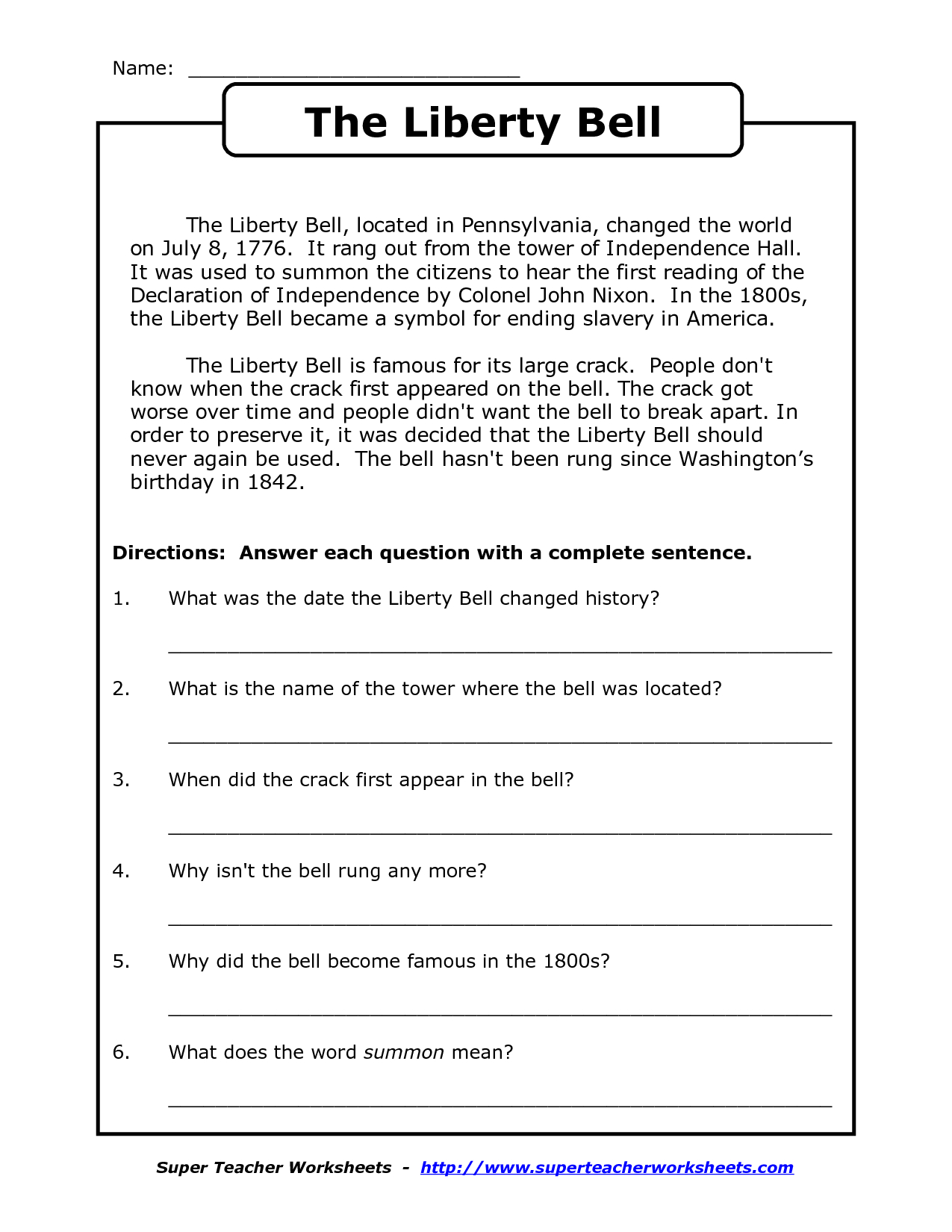 Free Printable Us History Worksheets Printable Worksheets
