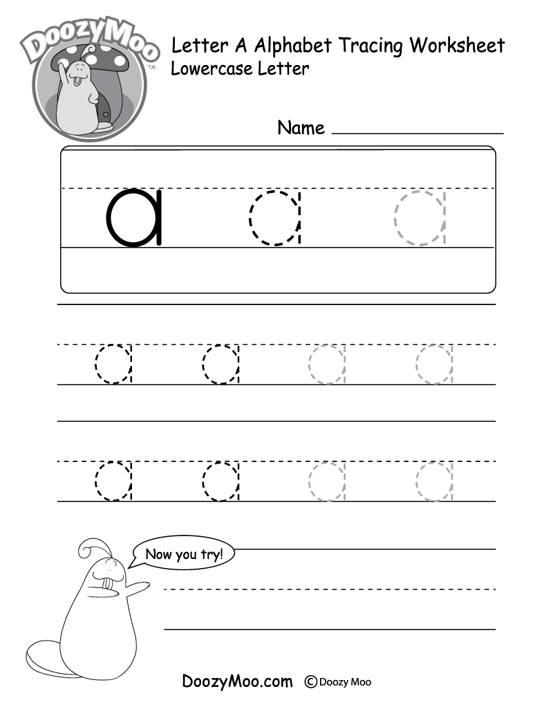 Lowercase Letter Tracing Worksheets (Free Printables) - Doozy Moo | Letter E Free Printable Worksheets
