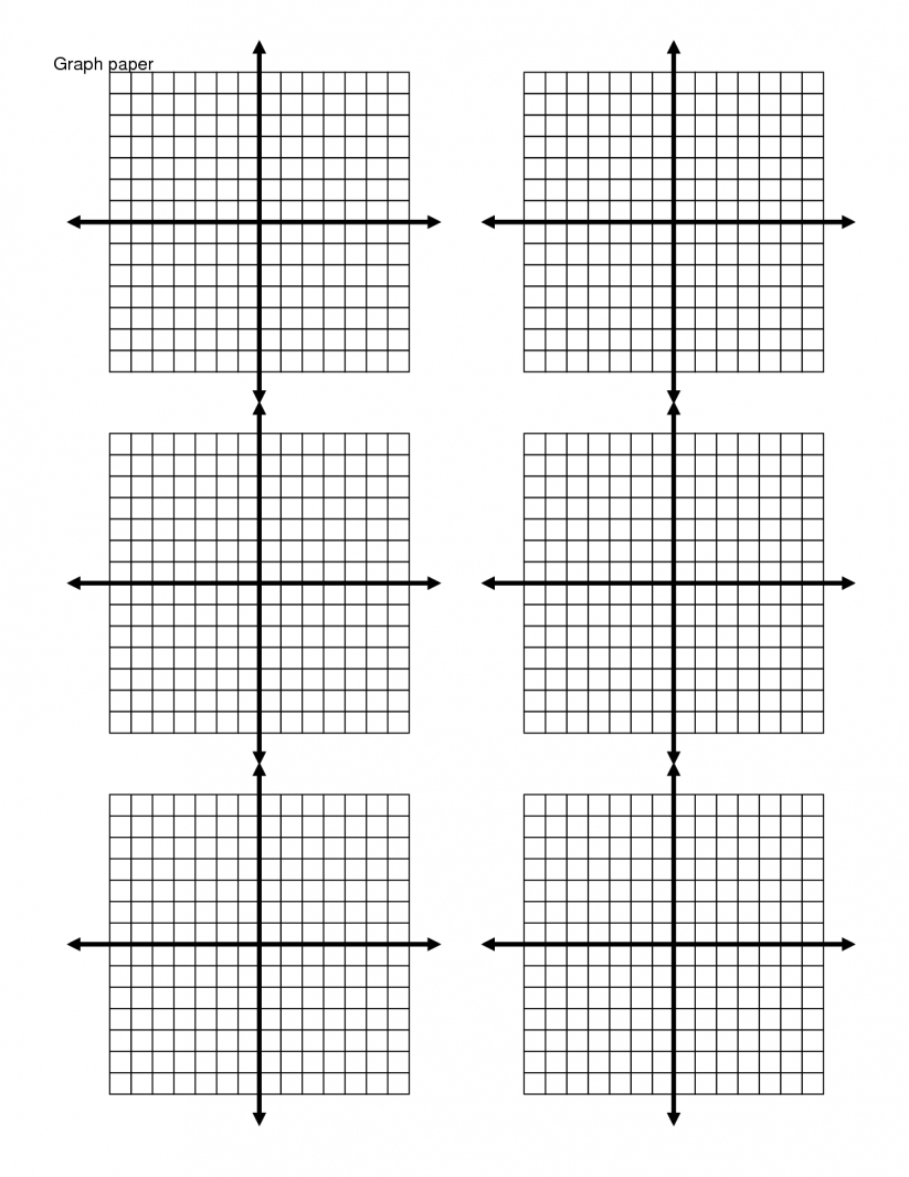 The Coordinate Grid Paper Large Grid A Math Worksheet From The Printable Coordinate Plane