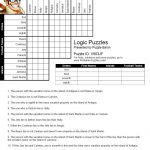 Math Love Logic Puzzle Shikaku Koogra Worksheets Puzzles Pdf Free | Logic Puzzles Printable Worksheets