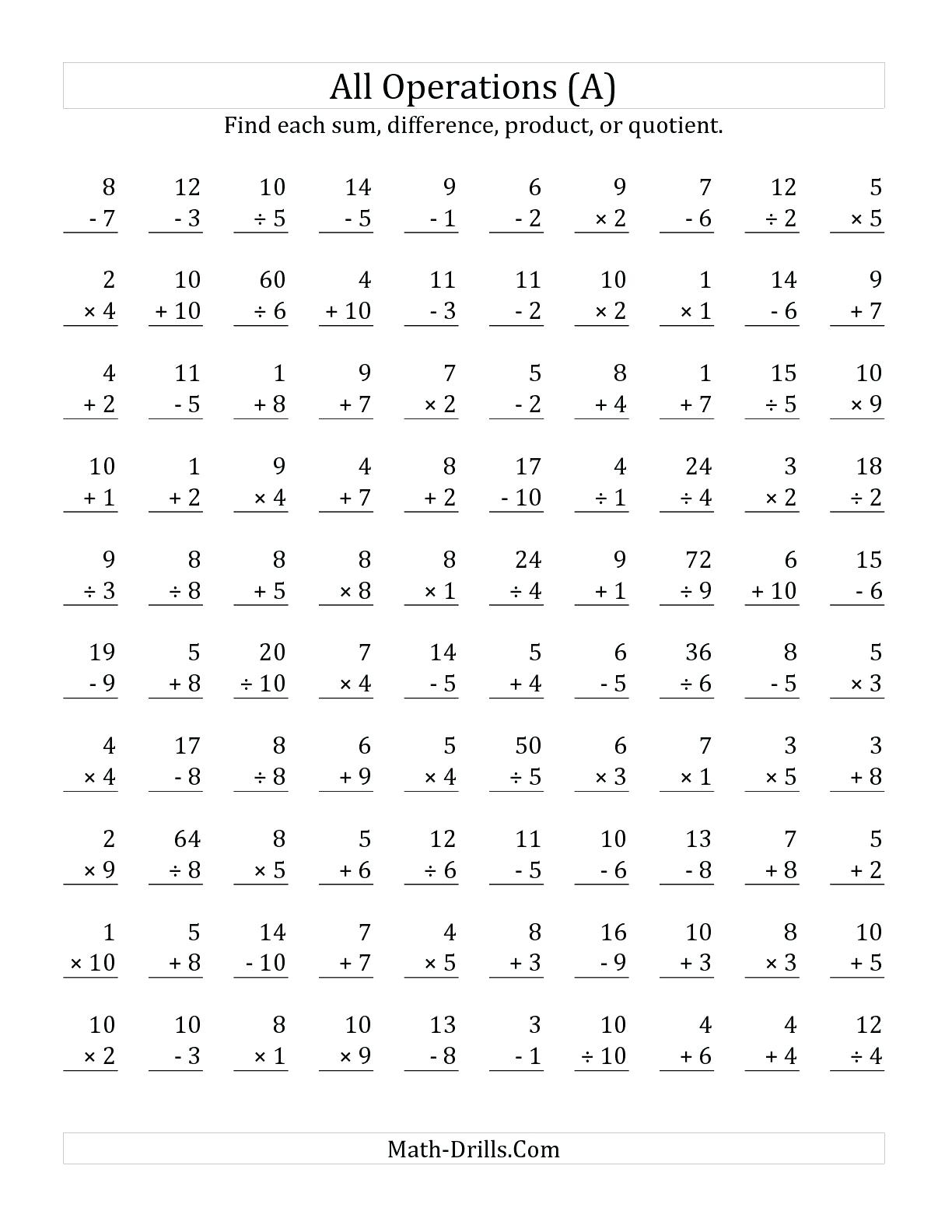 Math Worksheet: Free Colornumber Worksheets Printable Math | Touchpoint Math Worksheets Printable