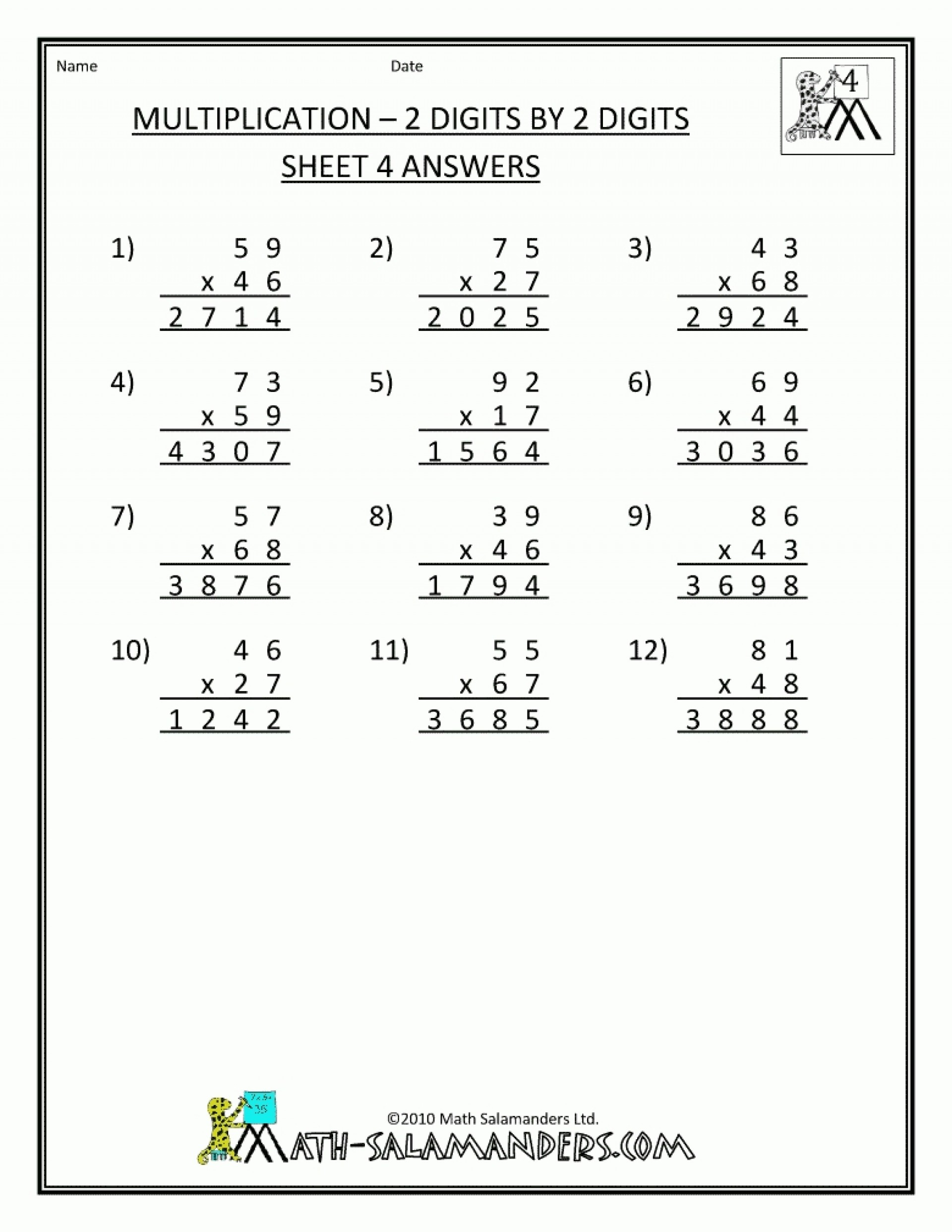 7th Grade Fractions Worksheets