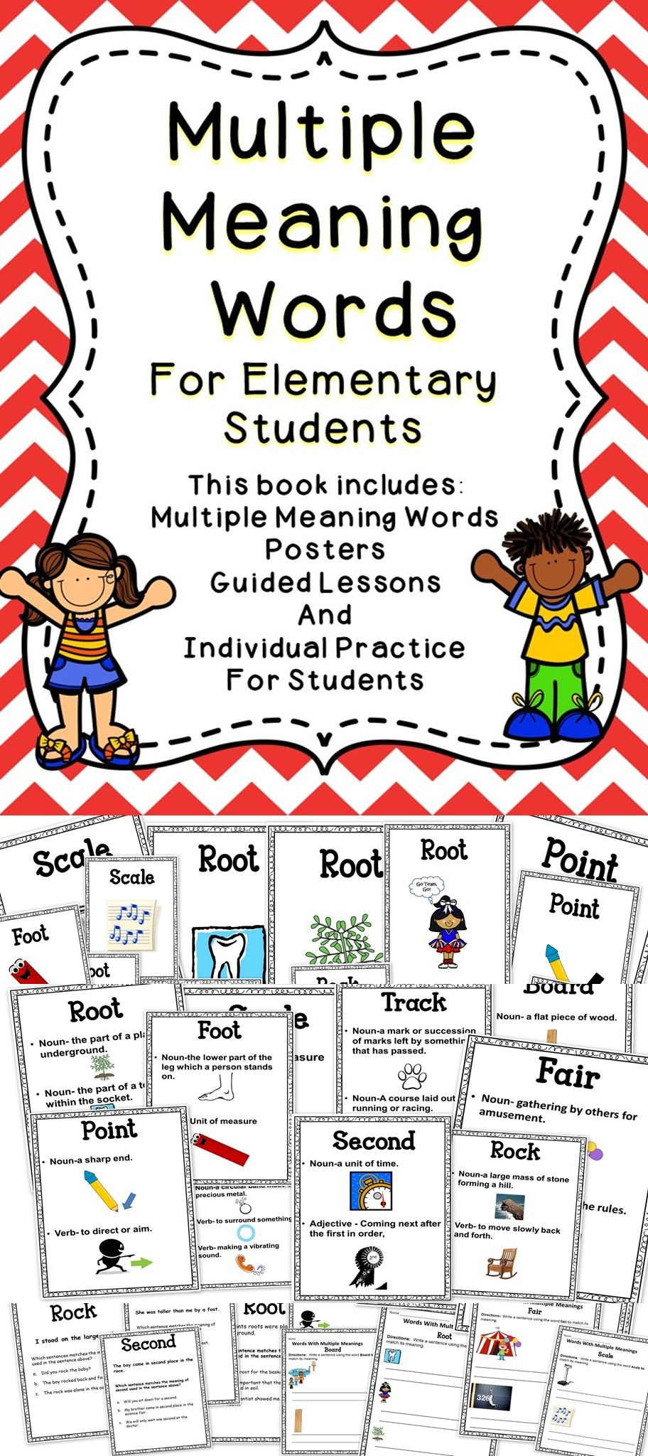 Multiple Meaning Words Printable Worksheets