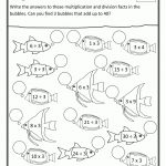 Multiplication Fact Sheet 3 Times Table Fish 2 | Hs Math | Fun Math | Free Printable 2 Times Tables Worksheets