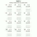 Multiplication Sheets 4Th Grade | 4Th Grade Printable Multiplication Worksheets