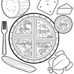 Myplate Coloring Page | Coordinated School Health | Nutrition | Choose My Plate Printable Worksheets