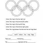 Olympic Rings Worksheet   Free Esl Printable Worksheets Madeteachers | Olympic Printable Worksheets