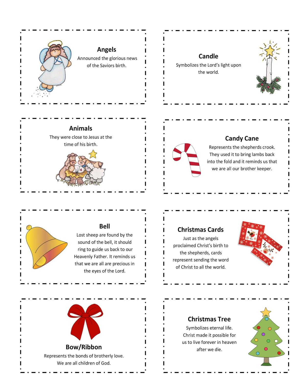 Ourhomecreations: Free Printable With 25 Days Of Christmas Symbols | Christian Christmas Worksheets Printable Free