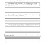 Page 1   Paraphrase Worksheet.docx | Educational Materials | High | 7Th Grade Writing Worksheets Printable