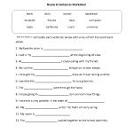 Parts Speech Worksheets | Noun Worksheets | Free Printable Parts Of Speech Worksheets
