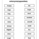 Pinschool On School | Synonym Worksheet, Grammar Worksheets | Antonyms Printable Worksheets