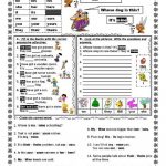 Possessive Adjectives And Possessive Pronouns   Interactive Worksheet | Possessive Pronouns Printable Worksheets