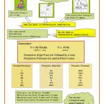Possessive Pronouns Vs Possessive Adjectives Worksheet   Free Esl | Possessive Pronouns Printable Worksheets