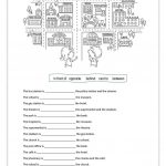 Prepositions Of Place Worksheet   Free Esl Printable Worksheets Made | Printable Preposition Worksheets