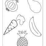 Preschool Fruits And Vegetables Worksheets – With Arts Crafts Also | Free Printable Arts And Crafts Worksheets
