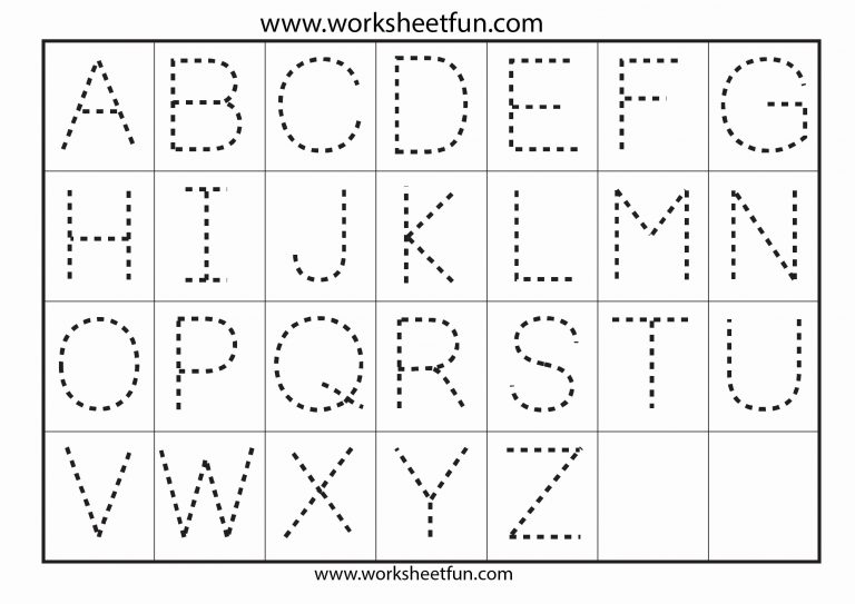 Preschool Practice Worksheets – With Lesson Plans Also Free | Vpk ...