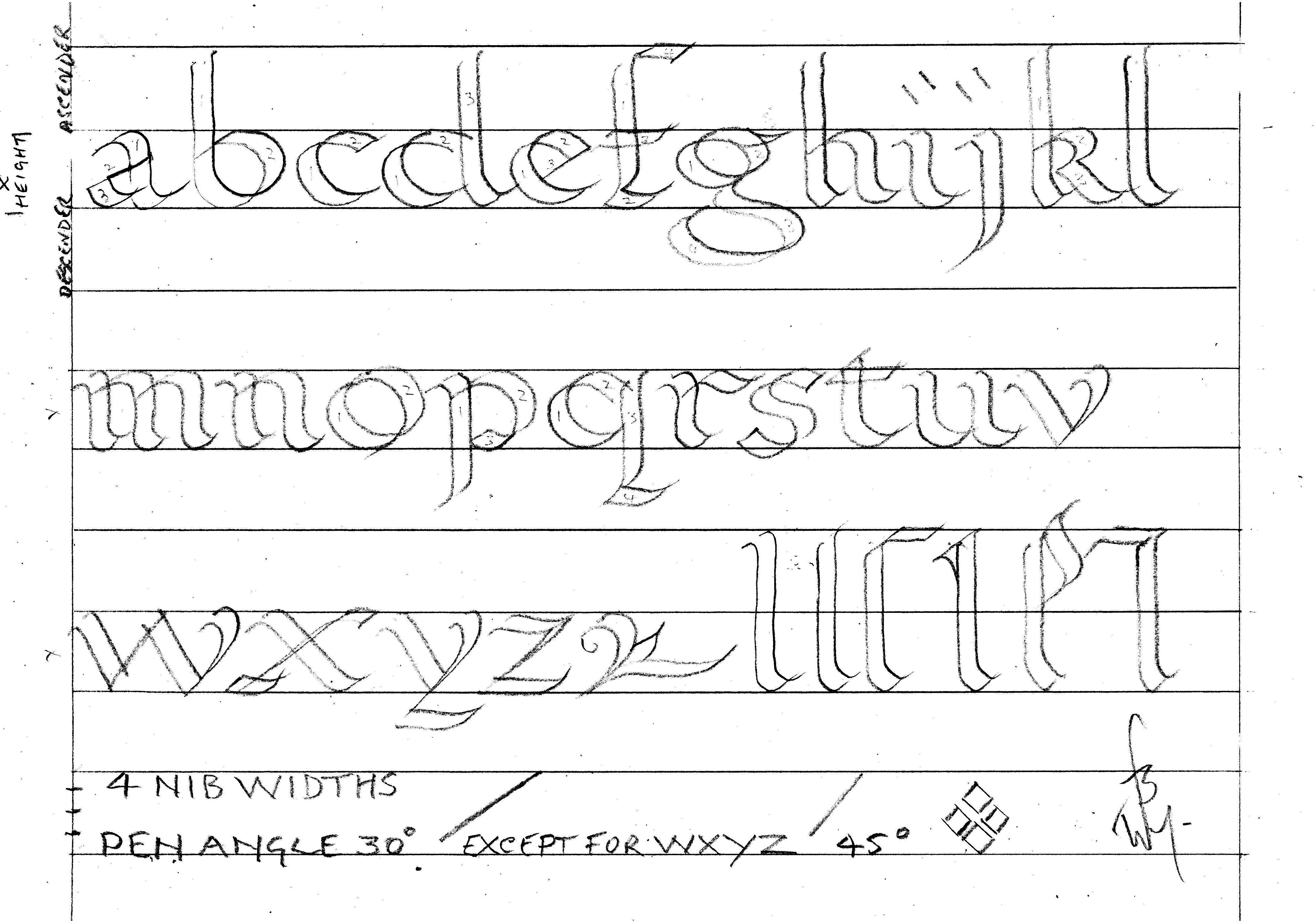 Printable Calligraphy Practice Worksheets | Bill&amp;#039;s Space | Calligraphy Worksheets Printable