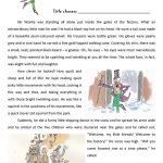 Roald Dahl   Charlie And The Chocolate Factory Extract Worksheet | Charlie And The Chocolate Factory Worksheets Printable