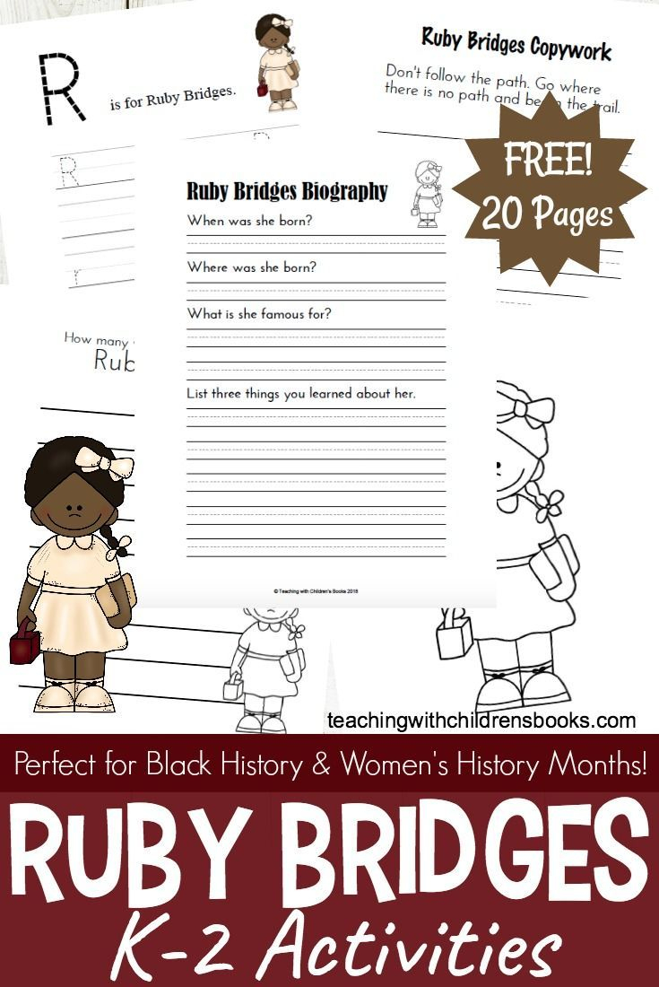 Ruby Bridges And Civil Rights Movement (Number 2) - Esl Worksheet