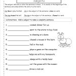 Second Grade Sentences Worksheets, Ccss 2.l.1.f Worksheets. | Free Printable Second Grade Writing Worksheets