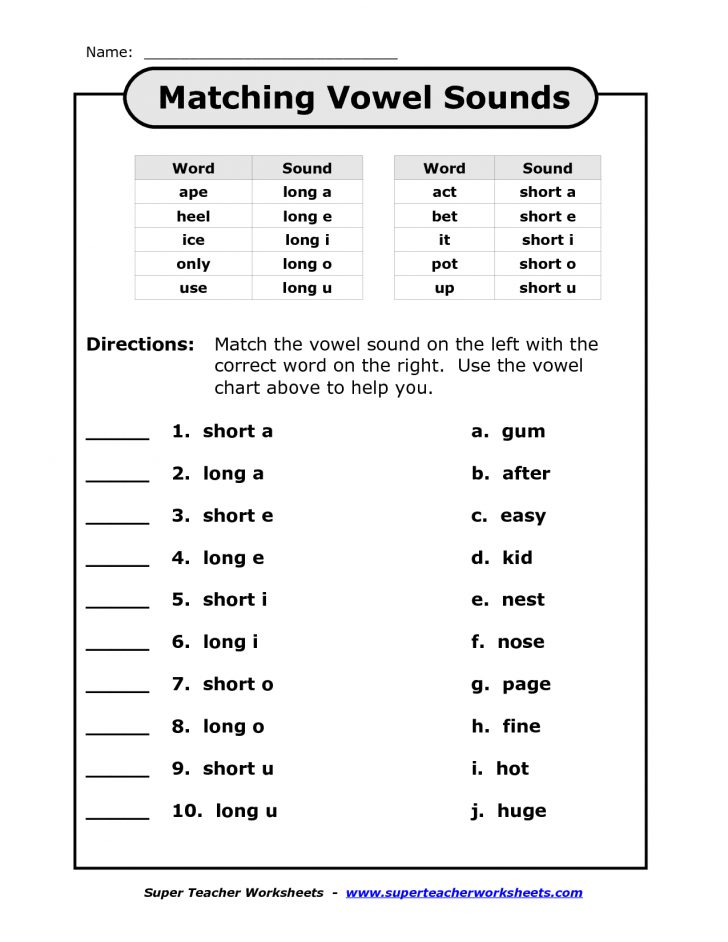 Short Vowel Examples Worksheet Examples | For The Classroom | Vowel ...