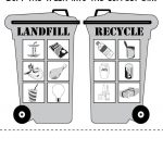Sorting Trash   Earth Day Recycling Worksheets (4 Free Printable | Recycle Worksheets Printable
