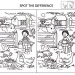 Spot The Difference Worksheets For Kids | Kids Worksheets Printable | Spot The Difference Printable Worksheets For Adults