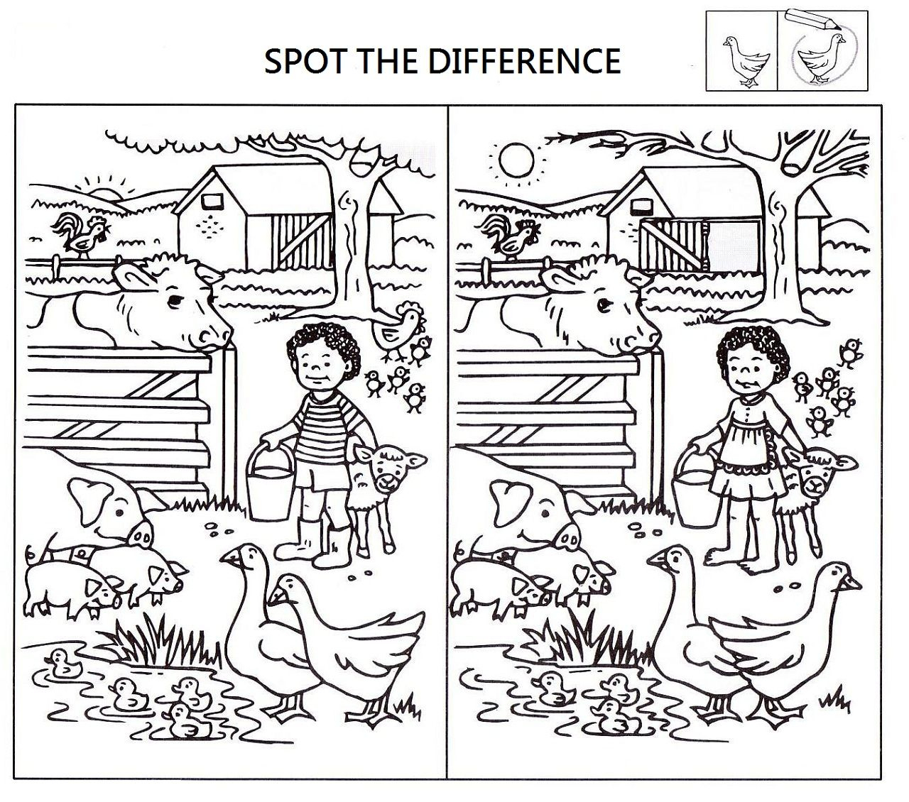 Spot The Difference Printable Worksheets For Adults Printable Worksheets
