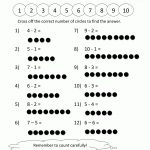 Subtraction To 10 Worksheets | Free Printable Maths Worksheets Ks1