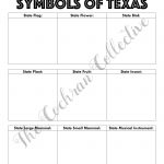 Texas State Symbols Worksheet Printable- Texas History – Texas | Texas History Worksheets Printable