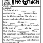 The Grinch Mad Lib | Woo! Jr. Kids Activities | Free Printable Grinch Worksheets