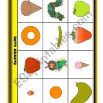 The Very Hungry Caterpillar Barrier Game   Esl Worksheetloangel | Printable Barrier Games Worksheets