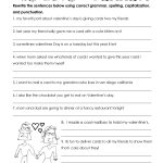 This Grammar Practice Worksheet Seems A Bit Too Tough For The | Printable Editing Worksheets