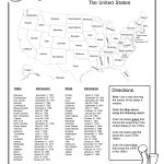 Tornado Map Activity Sheet | This Is An Easier Level Than The Other | Free Printable Us History Worksheets