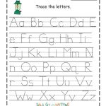 Traceable Alphabet Worksheets Camping | Kinder | Kindergarten | Traceable Abc Printable Worksheets