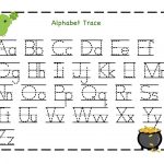 Traceable Letter Worksheets To Print | Schoolwork For Taj And Bre | Traceable Abc Printable Worksheets