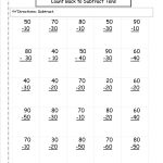 Two Digit Subtraction Worksheets | Printable Subtraction Worksheets With Regrouping