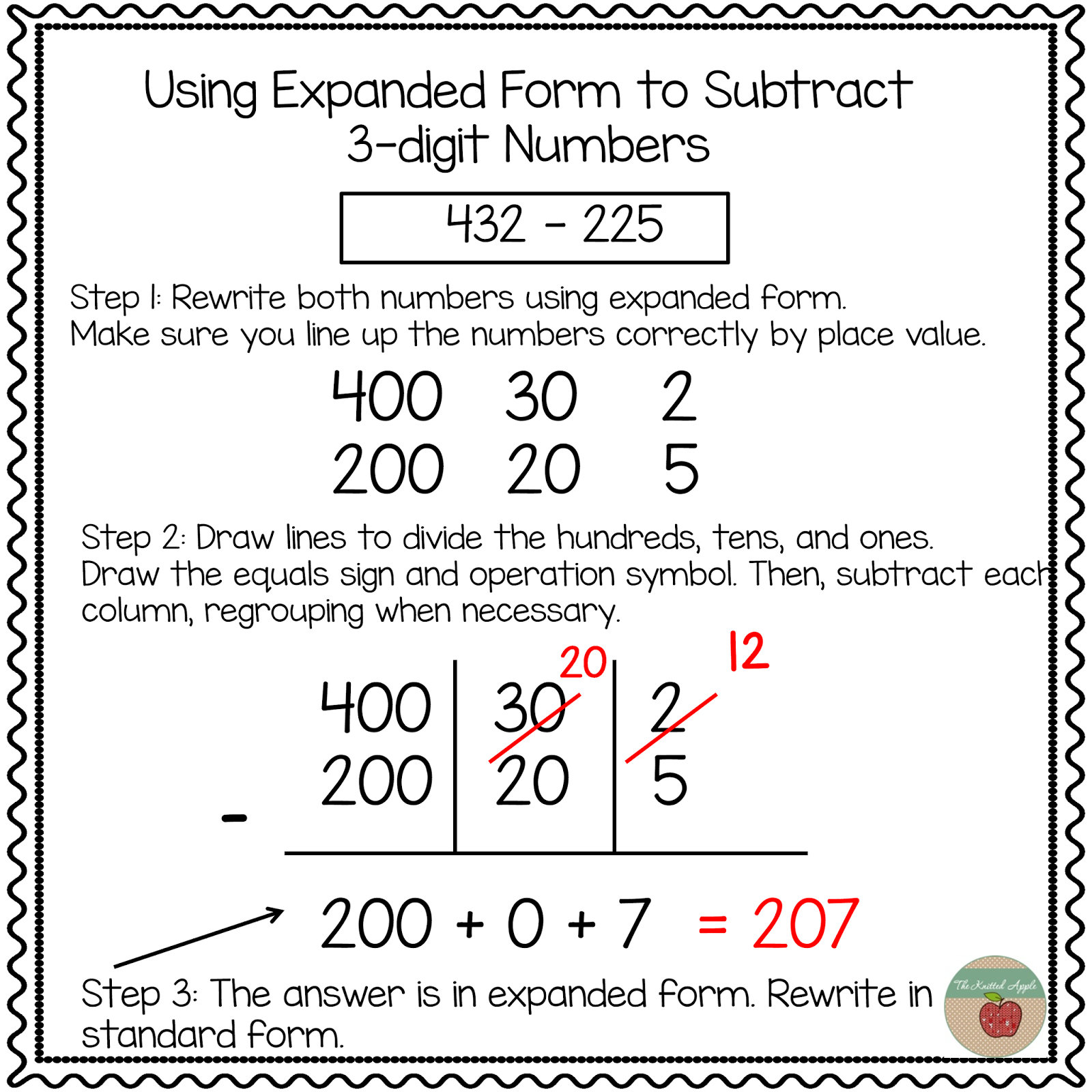 Using Expanded Notation To Regroup | Math | Pinterest | Math - Free | Free Printable Expanded Notation Worksheets