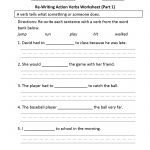 Verbs Worksheets | Action Verbs Worksheets | Free Printable Verb Worksheets